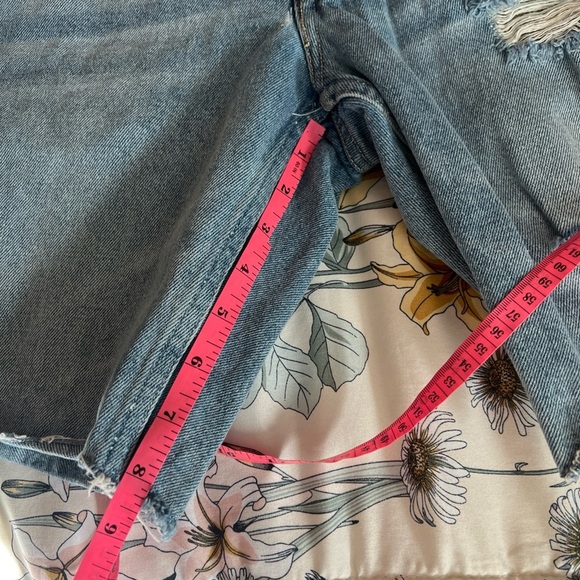 All Saints Men’s Distressed Denim Shorts - Picture 7 of 8